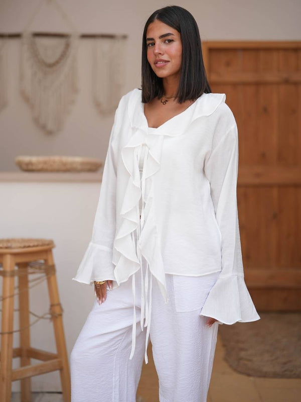 Ruffle Blouse