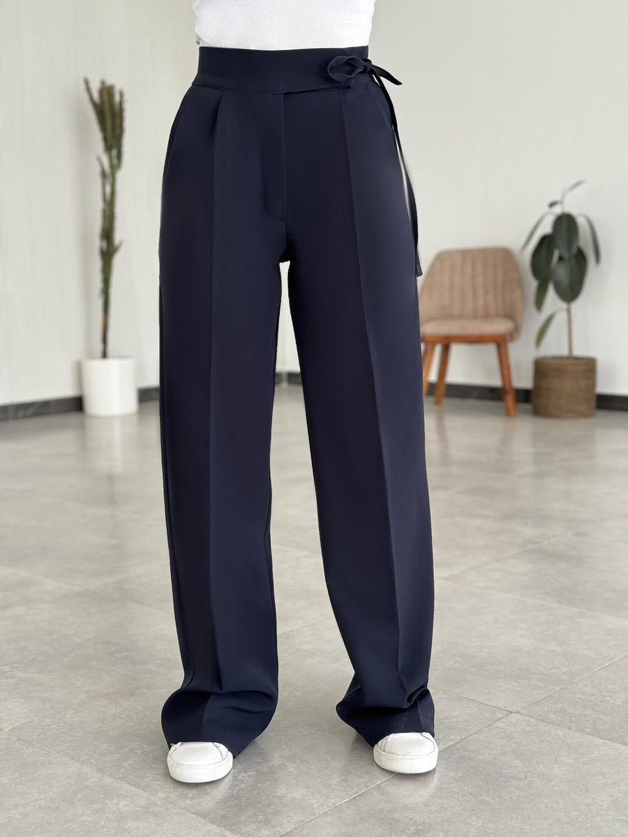 Cozy Wide Leg Classic Pants
