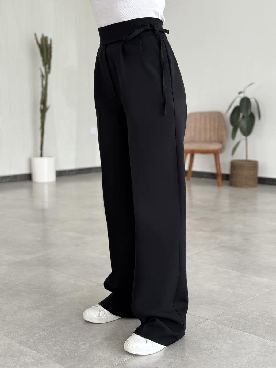 Cozy Wide Leg Classic Pants