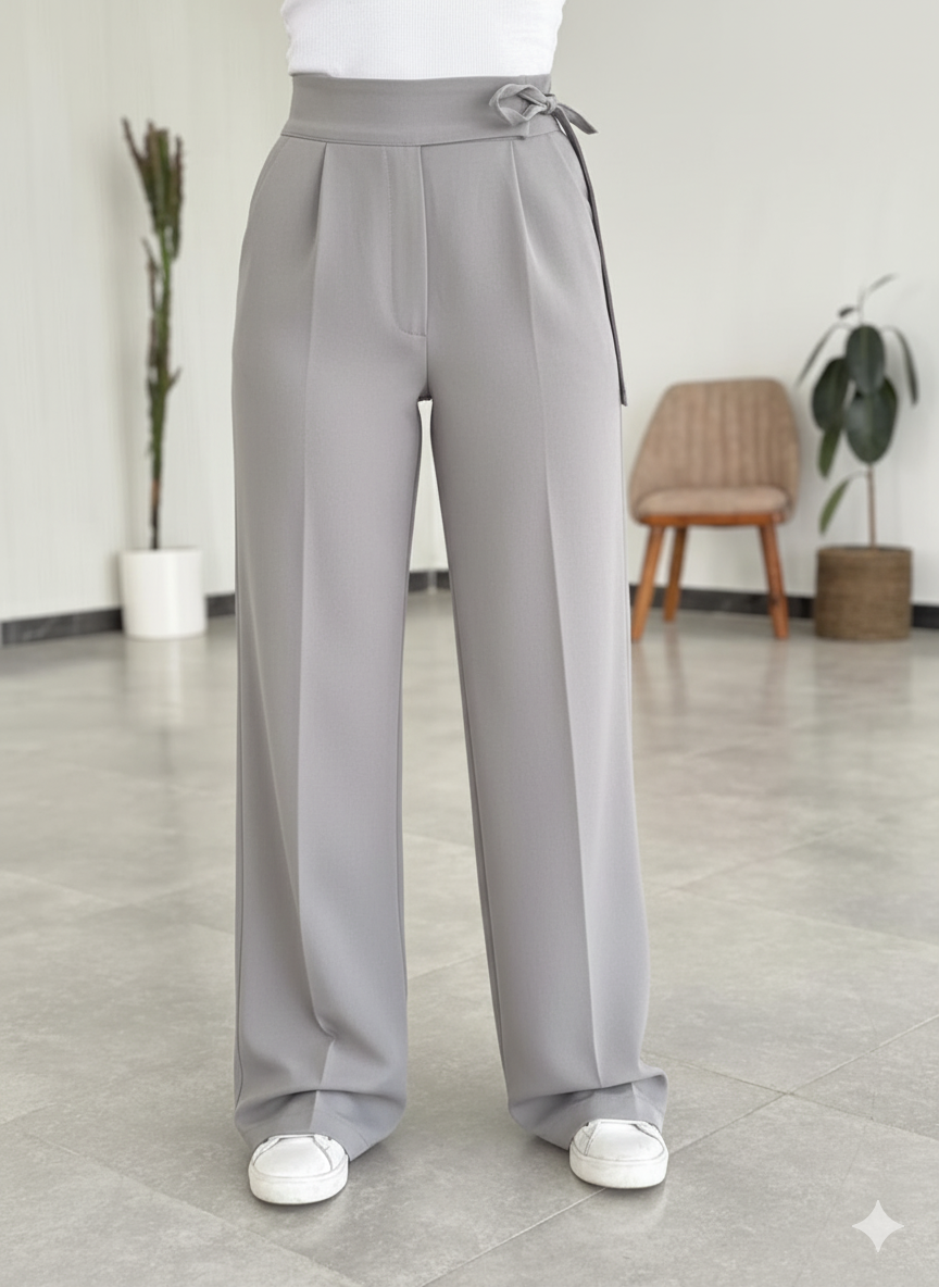 Cozy Wide Leg Classic Pants